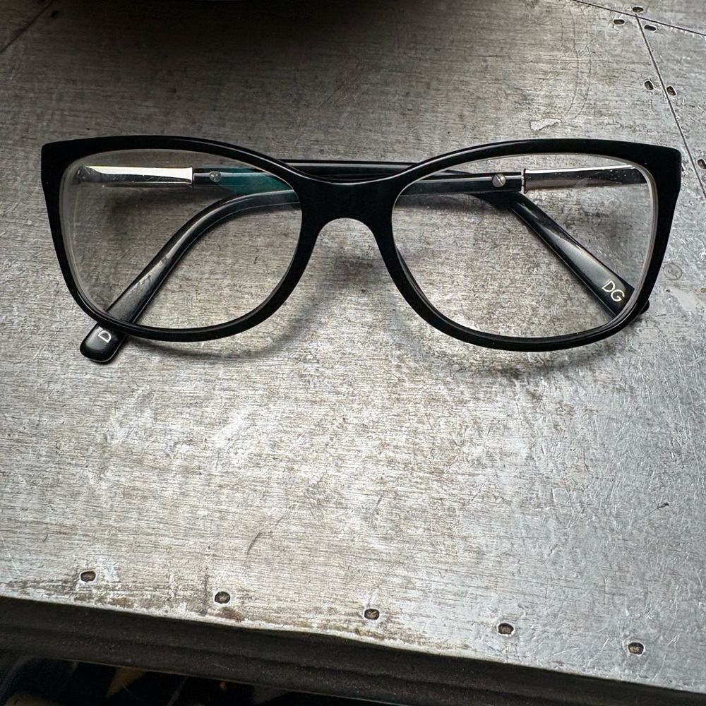 Dolce & Gabbana Elegant Black Glasses